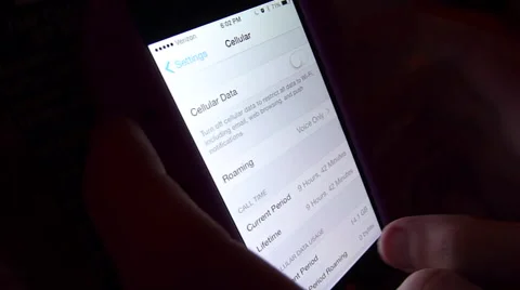 IPhone apps Stock Footage 52372684