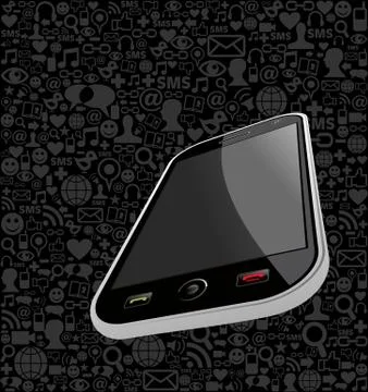 Iphone background Stock Illustration