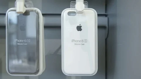 IPhone cases Stock Footage 77045231