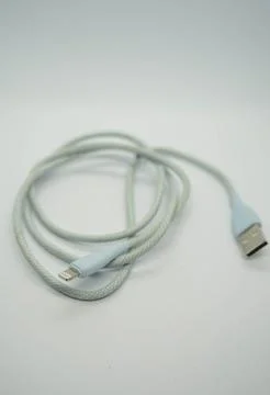 Iphone charger cable 写真素材