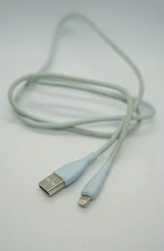 Iphone charger cable Stock Photos