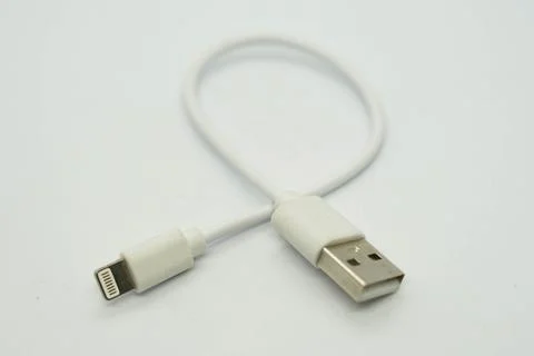 Iphone charger cable Stock Photos