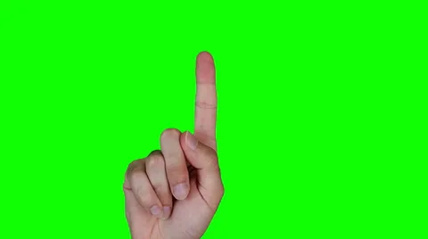 IPhone Gestures Front View Green Screen Stock Footage 27074829
