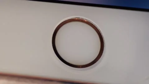 IPhone Home Button Stock Footage 162486137