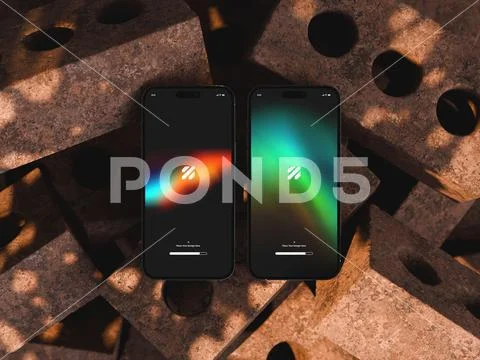 IPhone Mockup Modello PSD