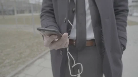 Iphone out of pocket Video stock 74696073