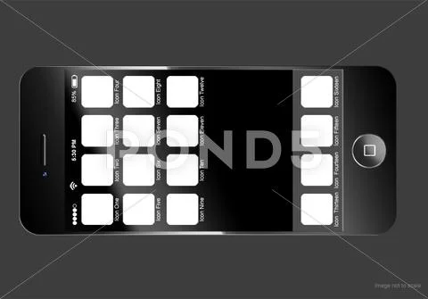 Iphone PSD PSD Template