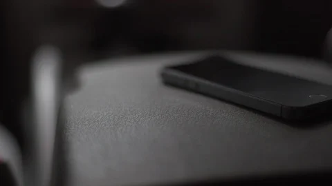 IPhone ringing inside Jeep. Stock Footage 93172843