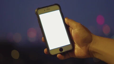 Iphone user using Instagram application, scrolling and browsing the screen Stock Footage 106763241