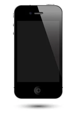 Iphone vector illustrations Stock Illustration