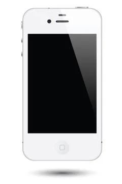 Iphone vector illustrations Stock Illustration