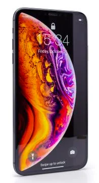 IPhone Xs Max on white Фото