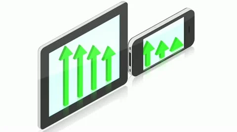 IphoneIpad arroes2 Stock Footage 11479694