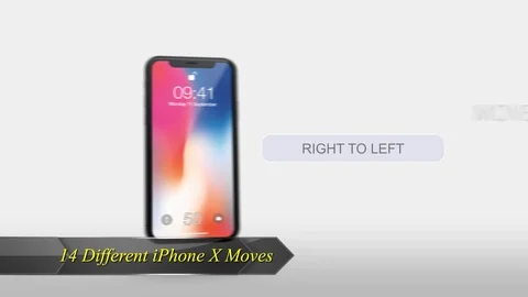 IPhoneX display moves Catálogo de After Effects