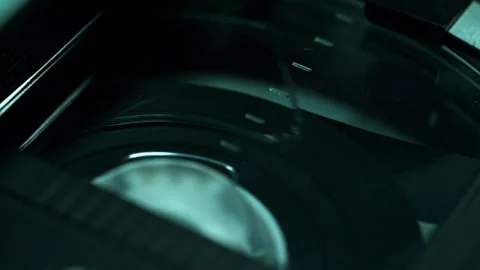 IPlaying VHS Tape - Macro View Stock Footage 278830717