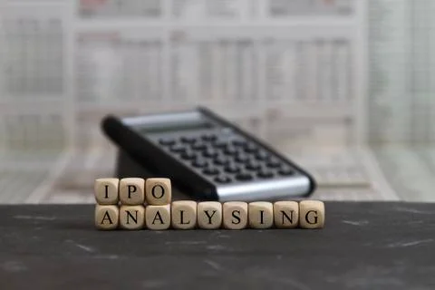 IPO Analysing Stock Photos