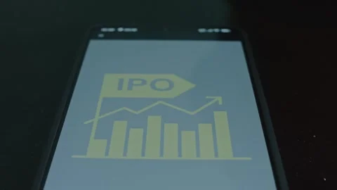 IPO, Initial Public Offering, presentation Stock Footage 309457106