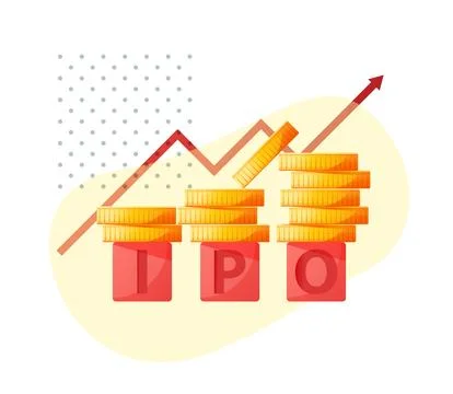 IPO Initial Public Offering - Stock Illustration Stock Illustration