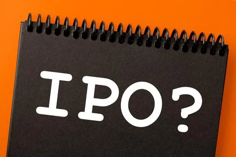 Ipo (initial public offering) theme.The acronym  ipo on a colorful background 스톡 사진
