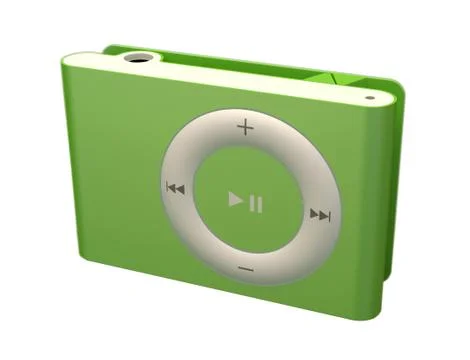 Ipod shuffle isolated Stock Illustration