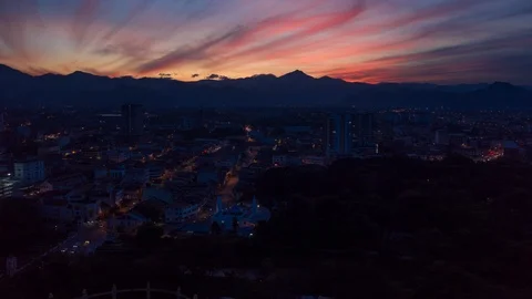 Ipoh Sunrise Timelapse Stock Footage 106369666