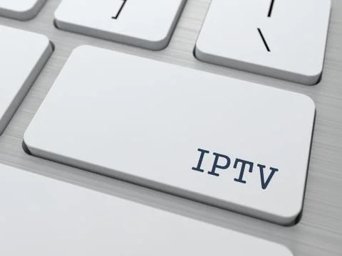 IPTV Concept. Stock Illustration
