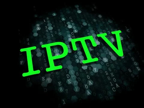 IPTV . Information Technology Concept. Stock Illustration