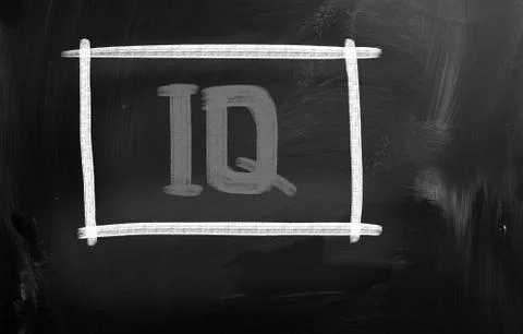 IQ Concept Stock Illustration