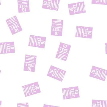 Iq test glyph vector seamless pattern black Stockillustratie