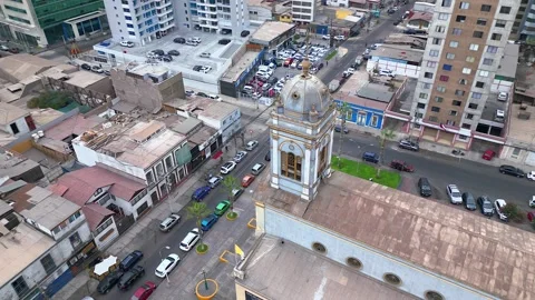 IQUIQUE AERIAL VIEW Stock Footage 242284151