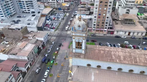 IQUIQUE AERIAL VIEW Stock Footage 242284155
