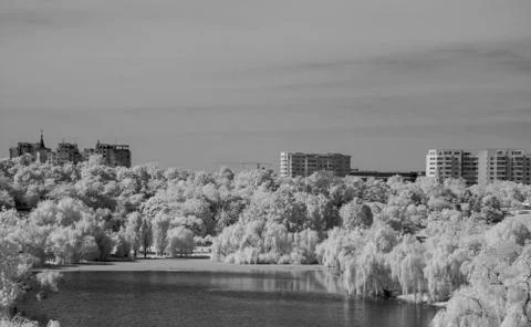 IR landscape Stock Photos