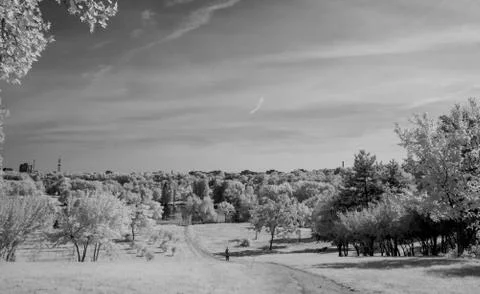 IR landscape Stock Photos