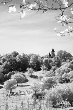 IR landscape Stock Photos