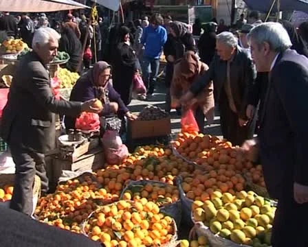 Iran 62 bazaar Stock Footage 12651238