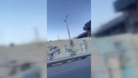 Iran: Airstrikes Hit Key Tehran Command Centres Stock Footage 329972803