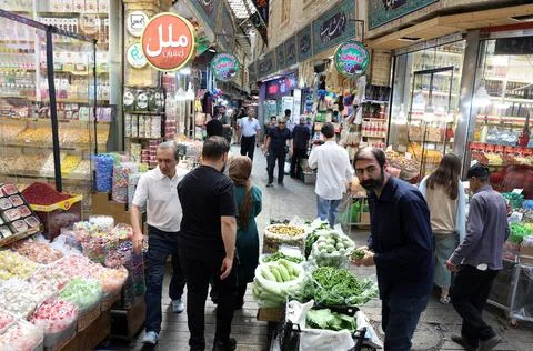 Iran and the US pause strikes, Tehran, Iran Islamic Republic Of - 27 Jul 2026 Stock Photos