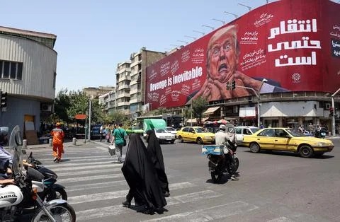 Iran and the US pause strikes, Tehran, Iran Islamic Republic Of - 27 Jul 2026 Stock Photos