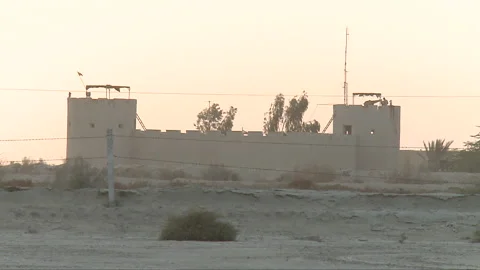 Iran border security Video stock 202130504