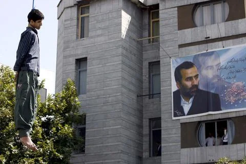 Iran Execution - Aug 2007 Stock Photos
