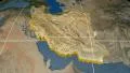 Iran extruded. Blue Marble. Graticule. 4k or 4k+ Resolution