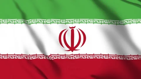 Iran Flag 4K Animation Script and Tricolor in Motion Stock Footage 313833311