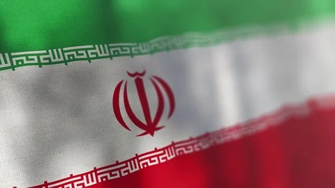 Iran flag animated 스톡 동영상 80597646