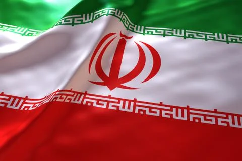 Iran flag background 스톡 일러스트