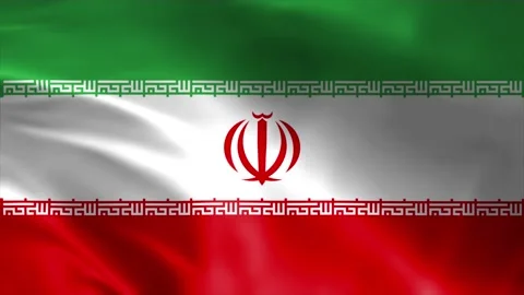 Iran Flag Stock Footage 262499906