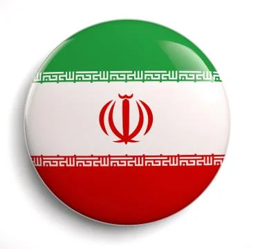 Iran flag Stock Illustration