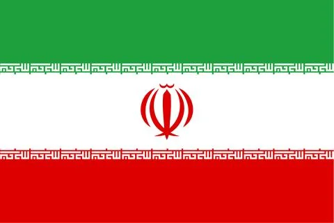 Iran flag pattern background. Realistic national flag design. Abstract vect.. 스톡 일러스트