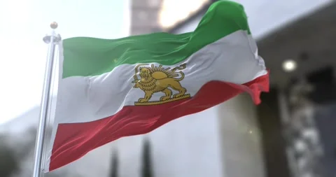 Iran-flag-waving-4k-60fps Stock Footage 330476051
