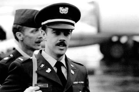 Iran Hostages Arrive Foto stock