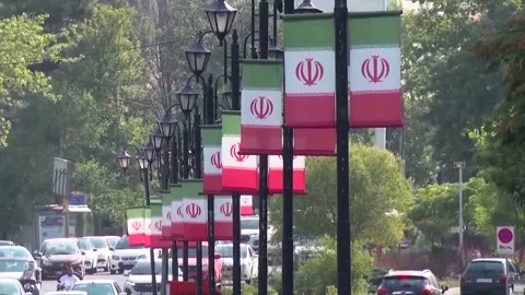 Iran: Iran's Khamenei reaffirms support for Hezbollah amid regional tensi... Stock Footage 340551287